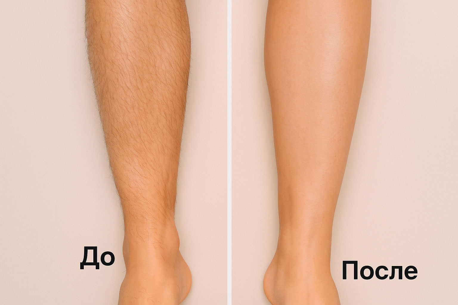 Лазерная эпиляция ног