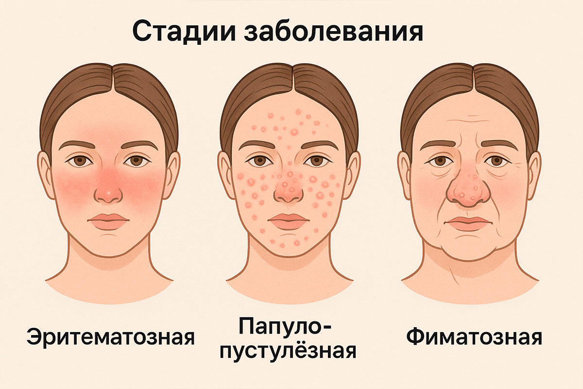 Лечение розацеа