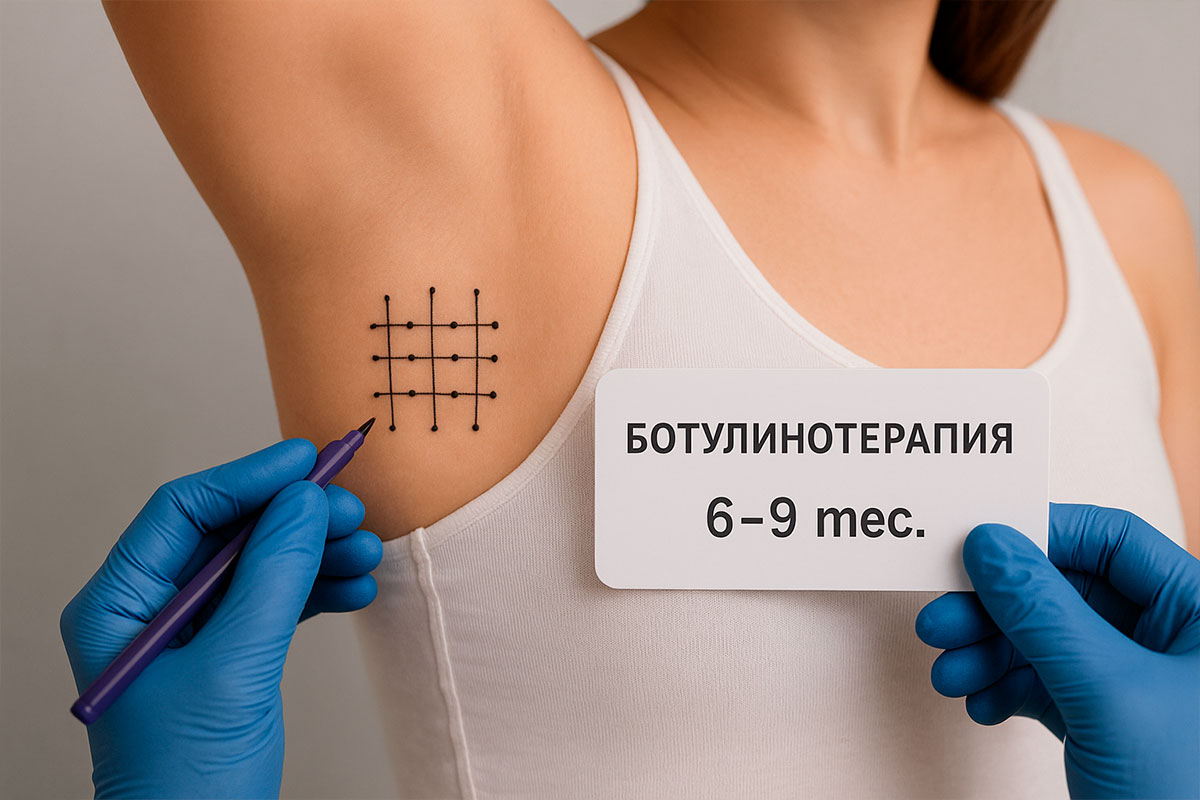 Гипергидроз лечение