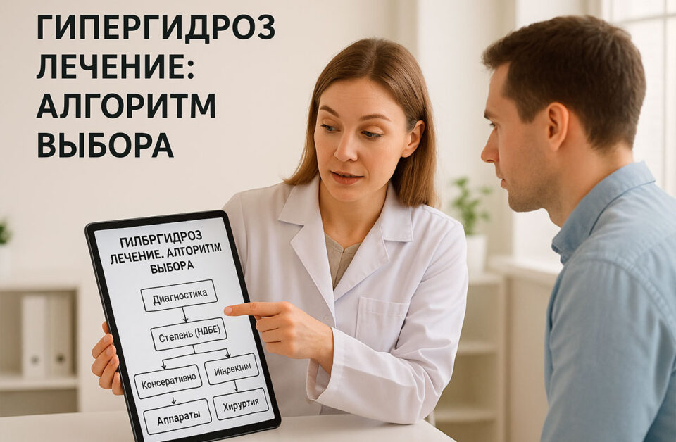 Гипергидроз лечение