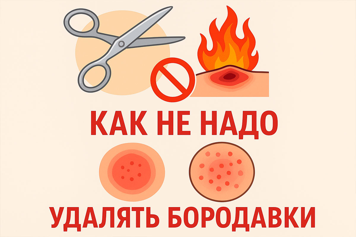 Эффективный способ удаления бородавок