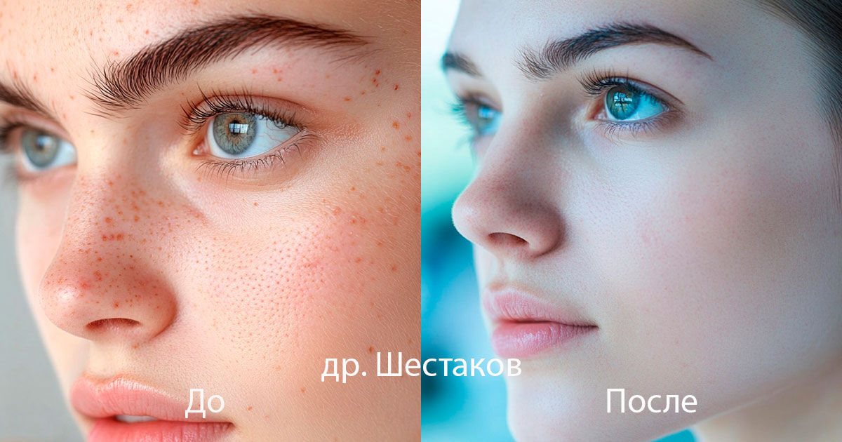 Удаление акне лазером