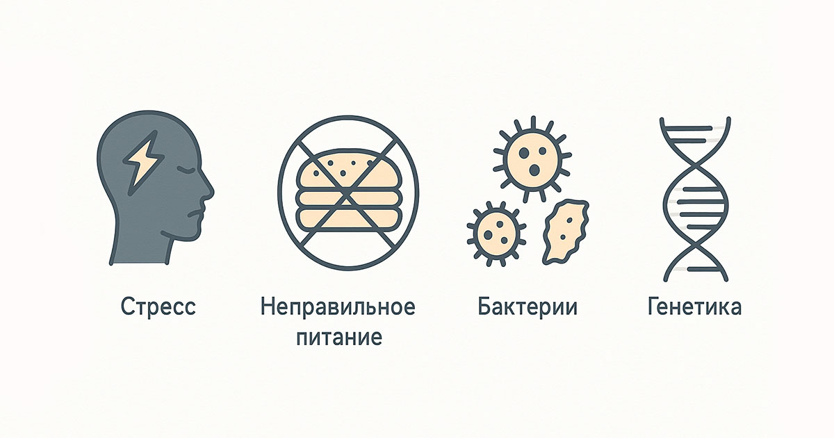 Кистозная форма акне