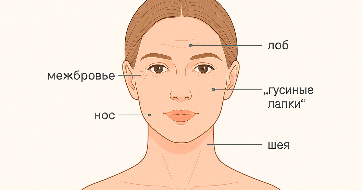 Когда начинает действовать ботокс