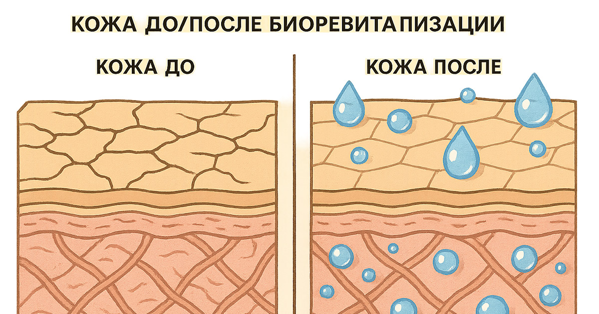 Биоревитализация лица