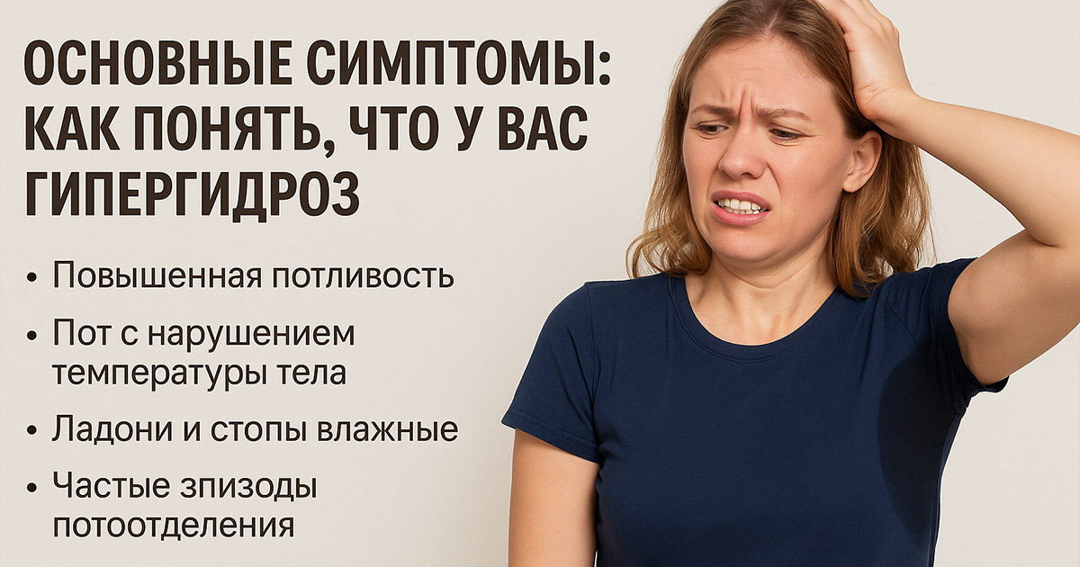 Гипергидроз лекарства от потливости