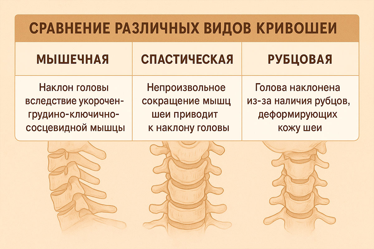 Кривошея у взрослых