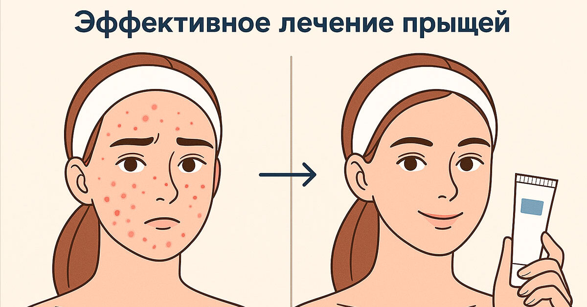 Эффективное лечение прыщей