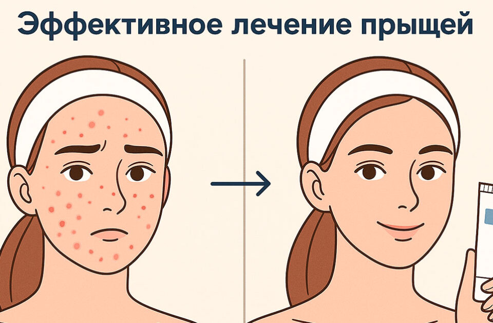 Эффективное лечение прыщей