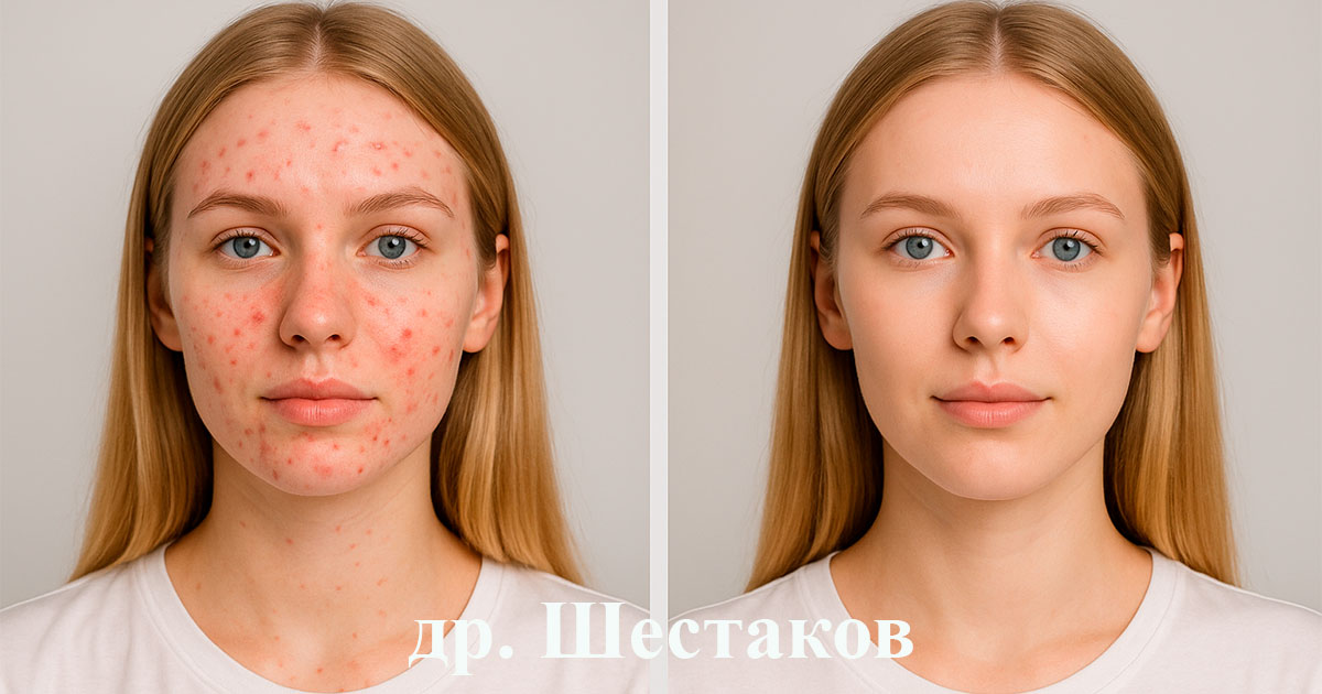 Эффективное лечение прыщей