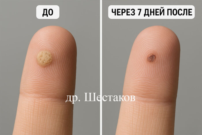 Прижигание азотом