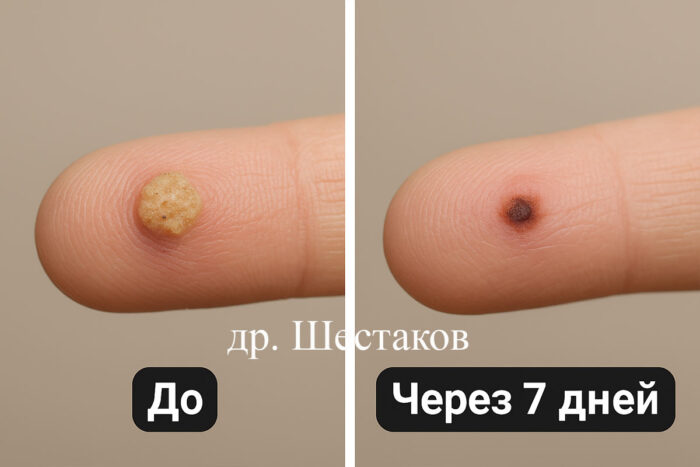 Прижигание азотом