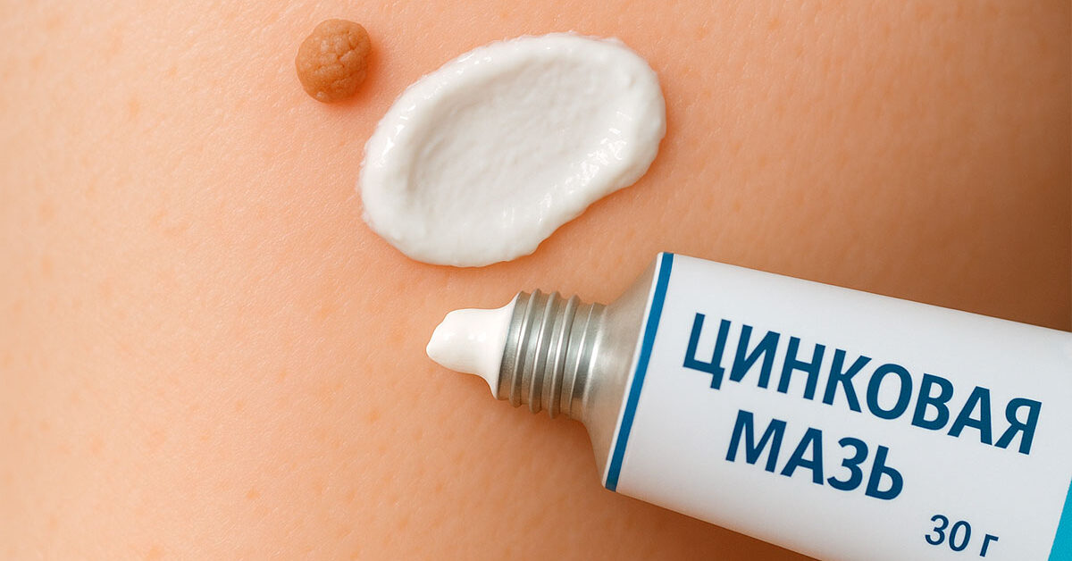 Цинковая мазь от папиллом