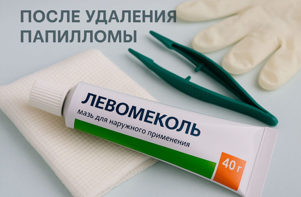Левомеколь от папиллом