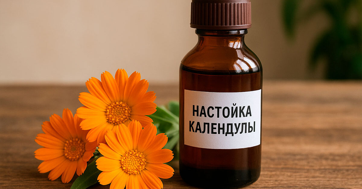 Настойка календулы от папиллом