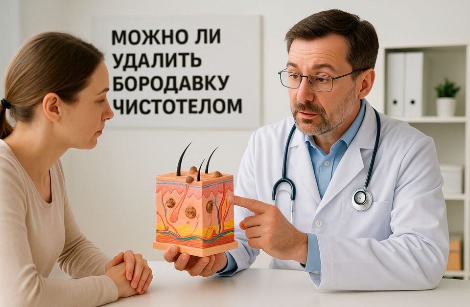 Чистотел от бородавок