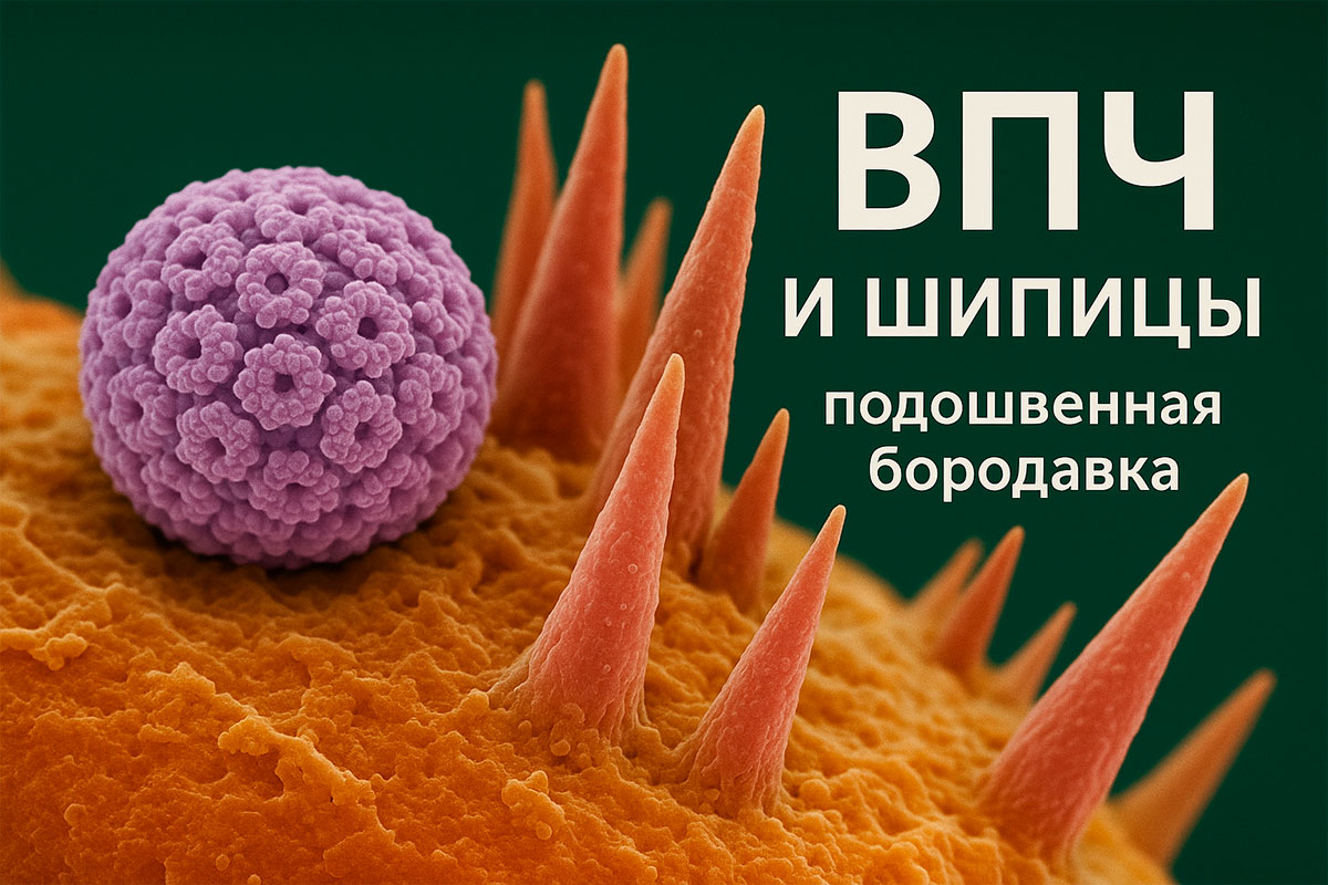 Шипица под микроскопом