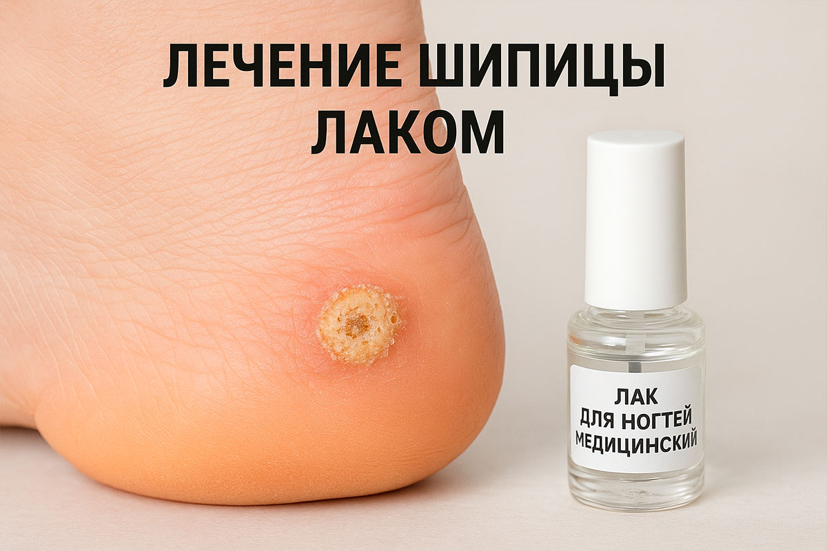 Шипица удаление лаком