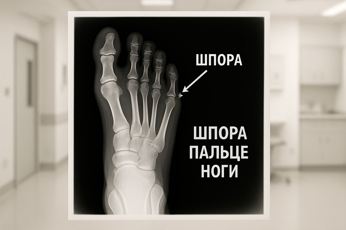 Шпора на пальце ноги