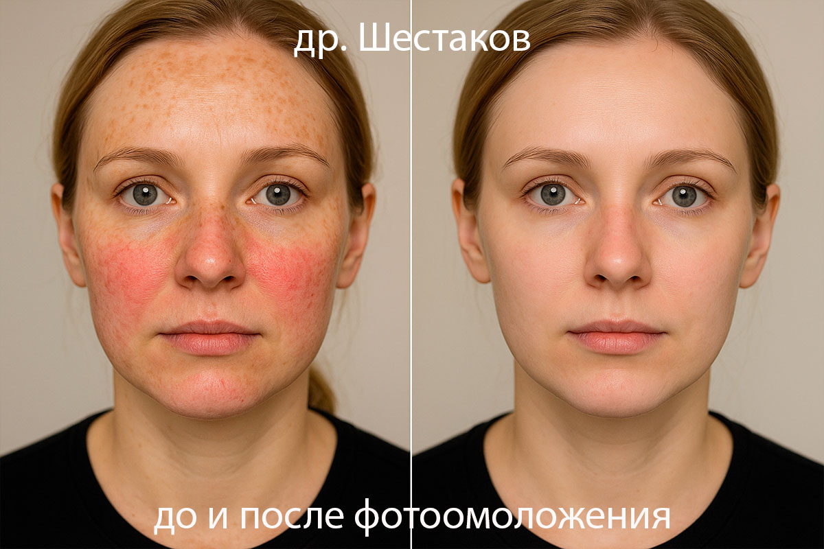 Фотоомоложение цена