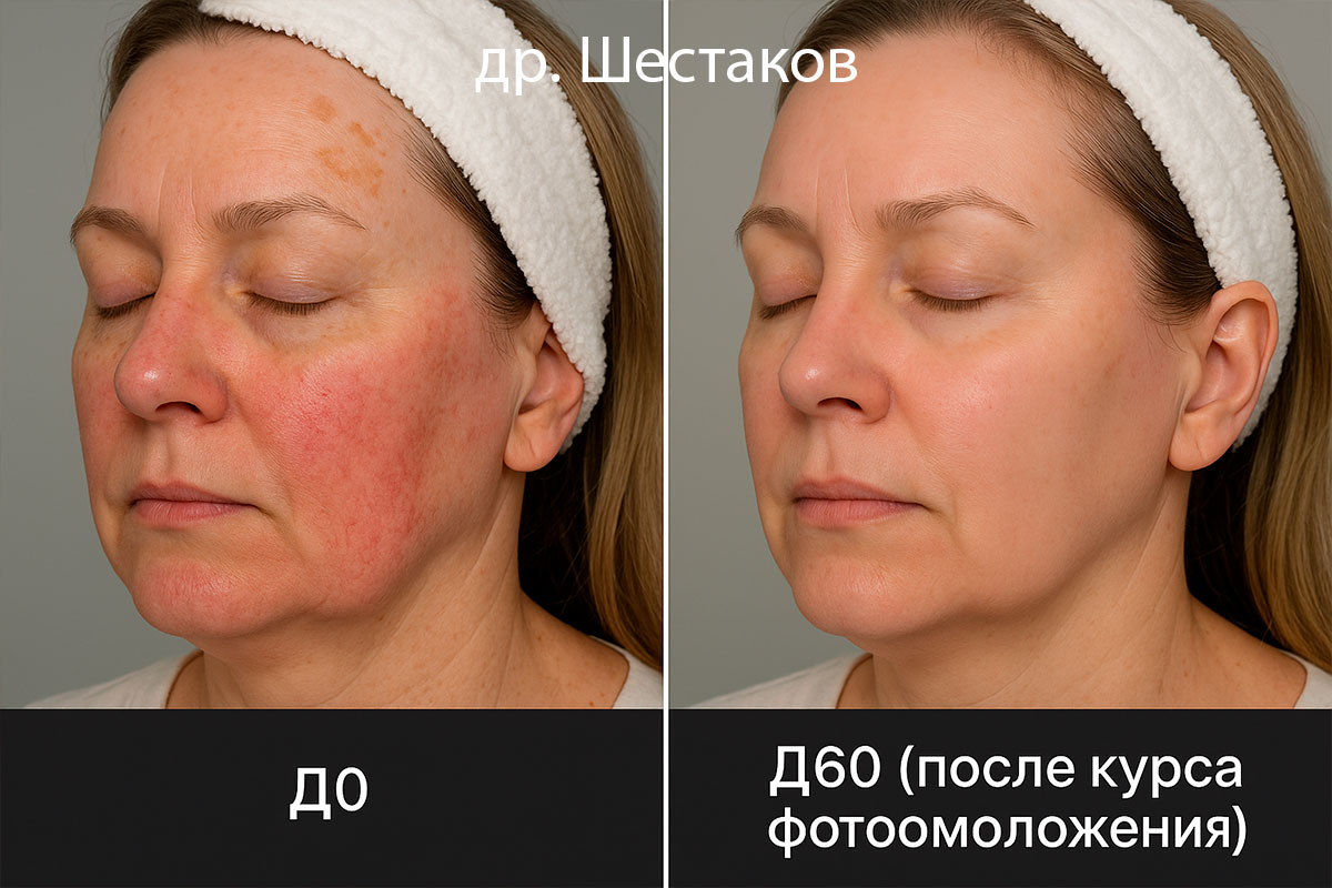 Фотоомоложение цена