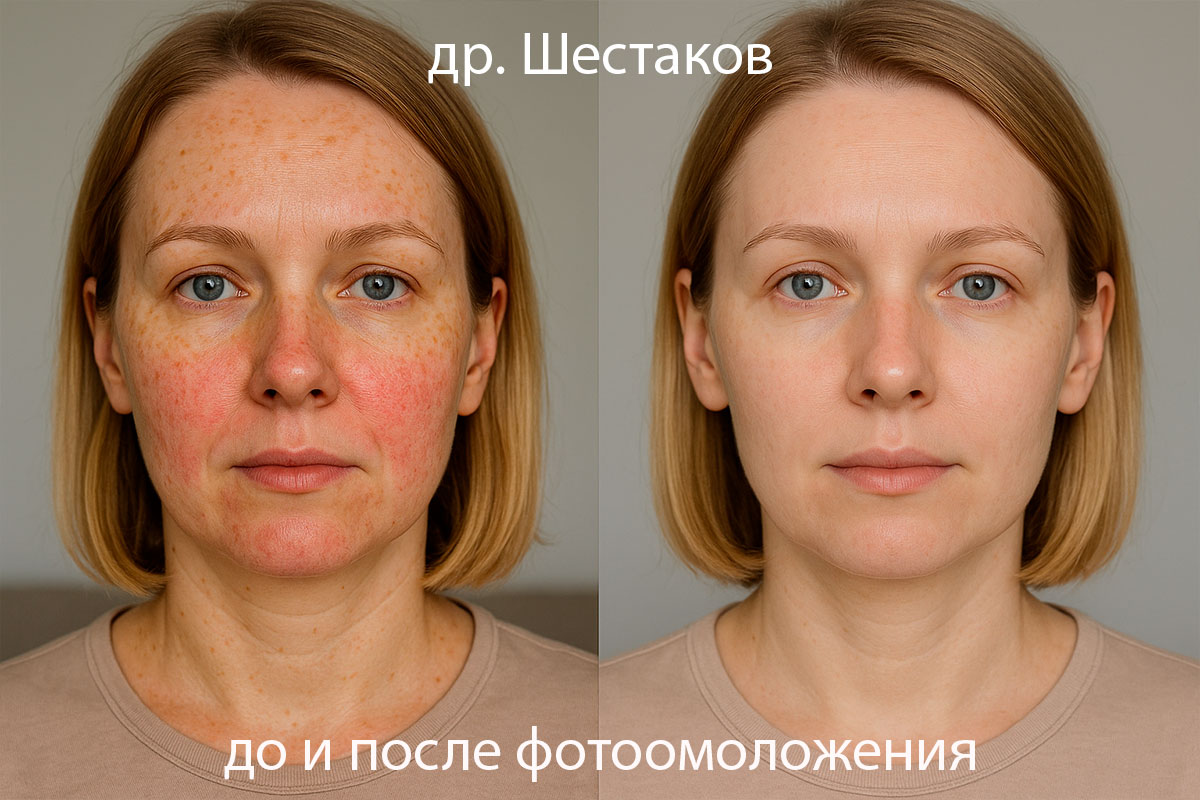 Фотоомоложение цена