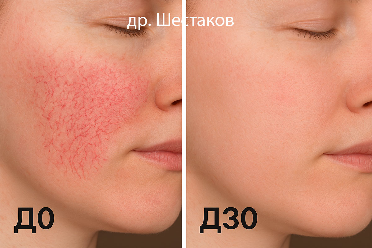 Лазерное лечение купероза